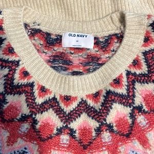 Old Navy Fairisle Sweater
